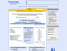Tablet Screenshot of class.hit-parade.com